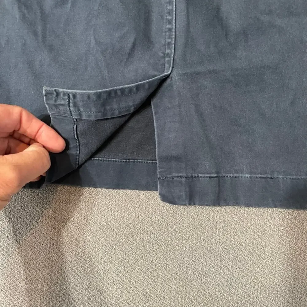 Loft Outlet Utility Chino Front Button Skirt PS Twee Preppy Academia